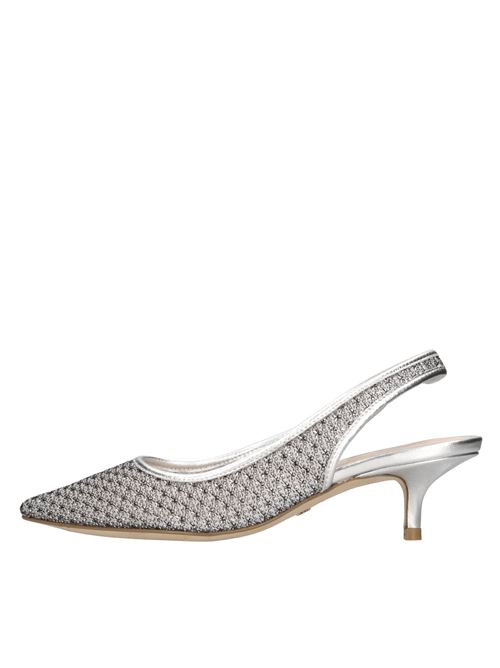 Décolleté Slingback modello VEA NT in camoscio STUART WEITZMAN | VEA NT STARS MESHARGENTO